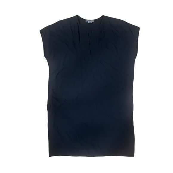Vince Elegant Black 💯% Silk Dress SMALL - Picture 2 of 12